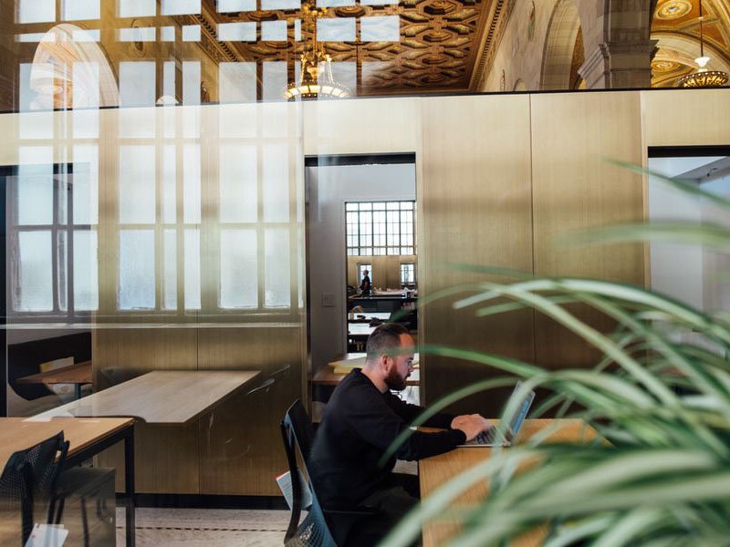 Man Sitting and Working 3